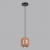 5053/1G PENDANT ODL24 311 черный/св.терракотовый/металл Подвес GU10 LED 4W OVALI, изображение 3