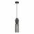 5057/1 PENDANT ODL24 323 черный/дымчатый/металл/стекло Подвес E27 1*40W SCROW