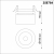 358784 SPOT NT21 275 белый Светильник встраиваемый светодиодный IP20 LED 25W 4000K 2200Лм 100-265V GRODA, изображение 3