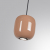 5053/1G PENDANT ODL24 311 черный/св.терракотовый/металл Подвес GU10 LED 4W OVALI, изображение 4