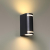 370839 STREET NT22 399 черный Светильник ландшафтный IP54 GU10 2*15W 220V LANDSCAPE, изображение 2