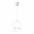 Подвес 3717/18L JASPER белый LED 18W 4000K