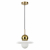 5014/1B MODERN ODL23 295 золотой/белый/белый матовый металл/стекло Подвес G9 LED 5W HATTY