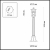 4044/1F NATURE ODL18 657 коричневый/патина Уличный светильник, 103см IP44 E27 60W 220V VIRTA, изображение 5