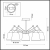 3449/5C MODERNI LN17 000 хром, белый Люстра потолочная E14 5*60W 220V HADRINNA, изображение 4