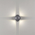 358464 STREET NT20 377 темно-серый  Ландшафтный настенный св-ник IP54 LED 4000K 12W 85-265V  CALLE, изображение 2