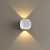 4221/4WL HIGHTECH ODL21 261 бел/металл Настенный светильник IP54 LED 4W 366Лм 3200K MIKO, изображение 3