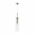 4695/1 PENDANT ODL20 341 хром/прозрачный Подвес E14 1*40W KLUM