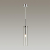 4695/1 PENDANT ODL20 341 хром/прозрачный Подвес E14 1*40W KLUM, изображение 3