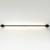 4395/8WL HIGHTECH ODL23 181 черный/металл Настенный св-к IP20 LED 8W 320Лм 3000K DALIA, изображение 2