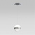 5037/9L L-VISION ODL24 389 никель/прозрачн/молочный/металл/акрил Подвес LED 9W 4000K 480лм RONI, изображение 5