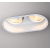 370564 SPOT NT19 320 белый Встраиваемый светильник IP20 GU10 2*50W 220-240V CLOUD, изображение 2