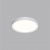 7659/18L MITRA LED SN 52 Светильник пластик/белый LED 18Вт 3000/4000K D230 IP40 ALFA WHITE, изображение 3