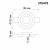 370475 SPOT NT19 184 белый Встраиваемый под покраску светильник IP20 GU10 50W 220V YESO, изображение 2