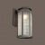 4048/1W NATURE ODL18 647 темно-серый/белый Уличный настенный светильник IP44 E27 100W 220V GINO, изображение 3