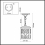2286/1 NATURE ODL12 659 патина коричневый Уличный светильник-подвес IP44 E27 100W 220V LAGRA, изображение 4