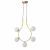 5621/5 MODERNI LN23 146 матовое золото Подвесной светильник G9 5*7W LED 220V COLLAR