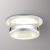 370915 SPOT NT22 342 белый Светильник встраиваемый IP20 GU10 9W 220V GEM, изображение 2
