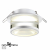 370915 SPOT NT22 342 белый Светильник встраиваемый IP20 GU10 9W 220V GEM, изображение 3