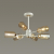 5639/6C COMFI LN23 232 белый, золотой Люстра потолочная E14 6*40W 220V DALLIN, изображение 2