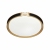 7667/EL COLOR SN 78 Светильник пластик/черн/золот LED 70Вт 3000-6000К D505 IP43 пульт ДУ FAVEMO BLACK, изображение 3
