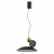 Подвес 6626/20L TRAVERTINO черн LED IP20 20W 3000K
