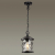4963/1 NATURE ODL22 639 черный/стекло Ландшафтный подвес E27 1*60W IP44 CUITA, изображение 3