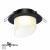 370896 SPOT NT22 318 черный Светильник встраиваемый IP20 GU10 9W 220V LIRIO, изображение 3