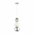 5007/7LA L-VISION ODL23 465 хром/прозрачный/металл/акрил Подвес LED 7W 4000K 300Лм CRYSTAL, изображение 2