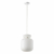 5042/1C PENDANT ODL24 309 белый/белый/металл/стекло/эко.кожа Подвес E27 1*60W JUGI