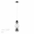 5007/7LA L-VISION ODL23 465 хром/прозрачный/металл/акрил Подвес LED 7W 4000K 300Лм CRYSTAL, изображение 5