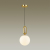 4669/1 PENDANT ODL20 347 золотой/белый Подвес E27 1*40W (тип лампы СВЕЧА ) 220V OKIA, изображение 3