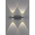 358571 STREET NT21 375 темно-серый Ландшафтный настенный светильник IP54 LED 4000K 8W 85-265V CALLE, изображение 2