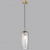 6551/1B SUSPENTIONI LN23 200 матовое золото Подвес E14 1*40W 220V ELLIE, изображение 2