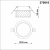 370918 SPOT NT22 342 черный Светильник встраиваемый IP20 GU10 9W 220V GEM, изображение 6