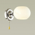 4548/1W COMFI LN21 000 хром, белый Бра E14 40W 220V PENELOPA, изображение 2