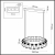 4993/45L L-VISION ODL23 375 золотой/черный/металл/акрил Люстра LED 45W 3000K ASTURO, изображение 7