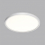 7659/32L MITRA LED SN 52 Светильник пластик/белый LED 32Вт 3000/4000K D400 IP40 ALFA WHITE, изображение 3
