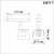 358717 PORT NT21 120 черный/хром Трехфазный трековый светодиодный светильник IP20 LED 4000K 10W 100-265V KNOF, изображение 4
