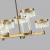 5032/48LA L-VISION ODL24 447 античн.бронза/металл/акрил Люстра LED 48W 4000K 3125лм FIVRE, изображение 5