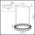 4993/80L L-VISION ODL23 375 золотой/черный Люстра LED 80W 3000K ASTURO, изображение 7