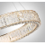 5071/100L HALL ODL24 493 золото/прозрачный/металл/хрусталь/стекло Люстра LED 100W 3700K VERSION, изображение 4