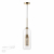 4940/1 PENDANT ODL22 335 античн.бронза/металл/прозрачный/стекло Подвес E27 1*40W CLOCKY, изображение 6