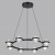 5031/50L L-VISION ODL24 391 чёрный/металл/акрил Люстра LED 50W 4000K 4310лм KLOT, изображение 3