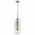 4940/1 PENDANT ODL22 335 античн.бронза/металл/прозрачный/стекло Подвес E27 1*40W CLOCKY