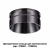 370710 KONST NT19 173 черный хром Декоративное кольцо для арт. 370681-370693 IP20 UNITE, изображение 4