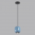 5053/1B PENDANT ODL24 311 черный/голубой/металл Подвес GU10 LED 4W OVALI, изображение 3