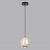 5053/1A PENDANT ODL24 311 черный/цвет слонов.кости//металл Подвес GU10 LED 4W OVALI, изображение 3