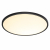 7660/48L MITRA LED SN 54 Светильник пластик/белый/черный LED 48Вт 3000/4000K D600 IP40 ALFA BLACK, изображение 6