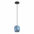 5053/1B PENDANT ODL24 311 черный/голубой/металл Подвес GU10 LED 4W OVALI, изображение 2